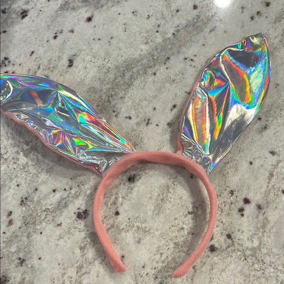 Holographic Bunny Ear Headband for Kids Set of 4 - Picture 3 of 5
